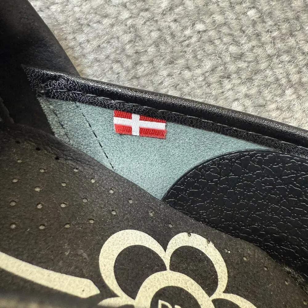 Sanita Clogs Shoes Womens Size 36 Purple Floral Danish Nursing Comfort Workwear - Picture 7 of 13